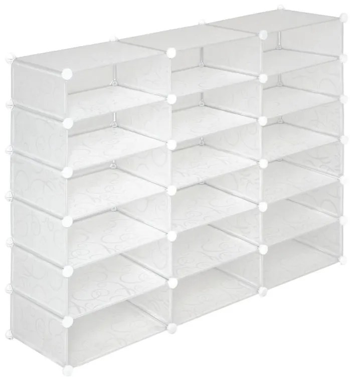 DIVERO Cipős szekrény 108 x 140 x 37 cm