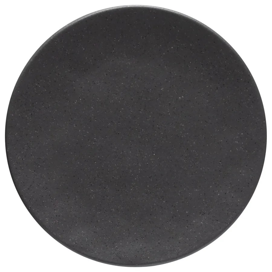 Fekete-szürke desszertes agyagkerámia tányér ø 22 cm Roda – Costa Nova