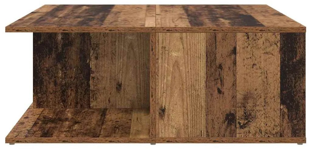 Dohányzóasztal with Drawer Öreg fa 80 x 80 x 31 cm Faanyag