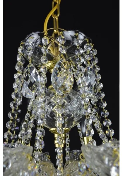 Wranovsky JWZ151082130 - Kristály csillár láncon CLASSE 8xE14/40W/230V