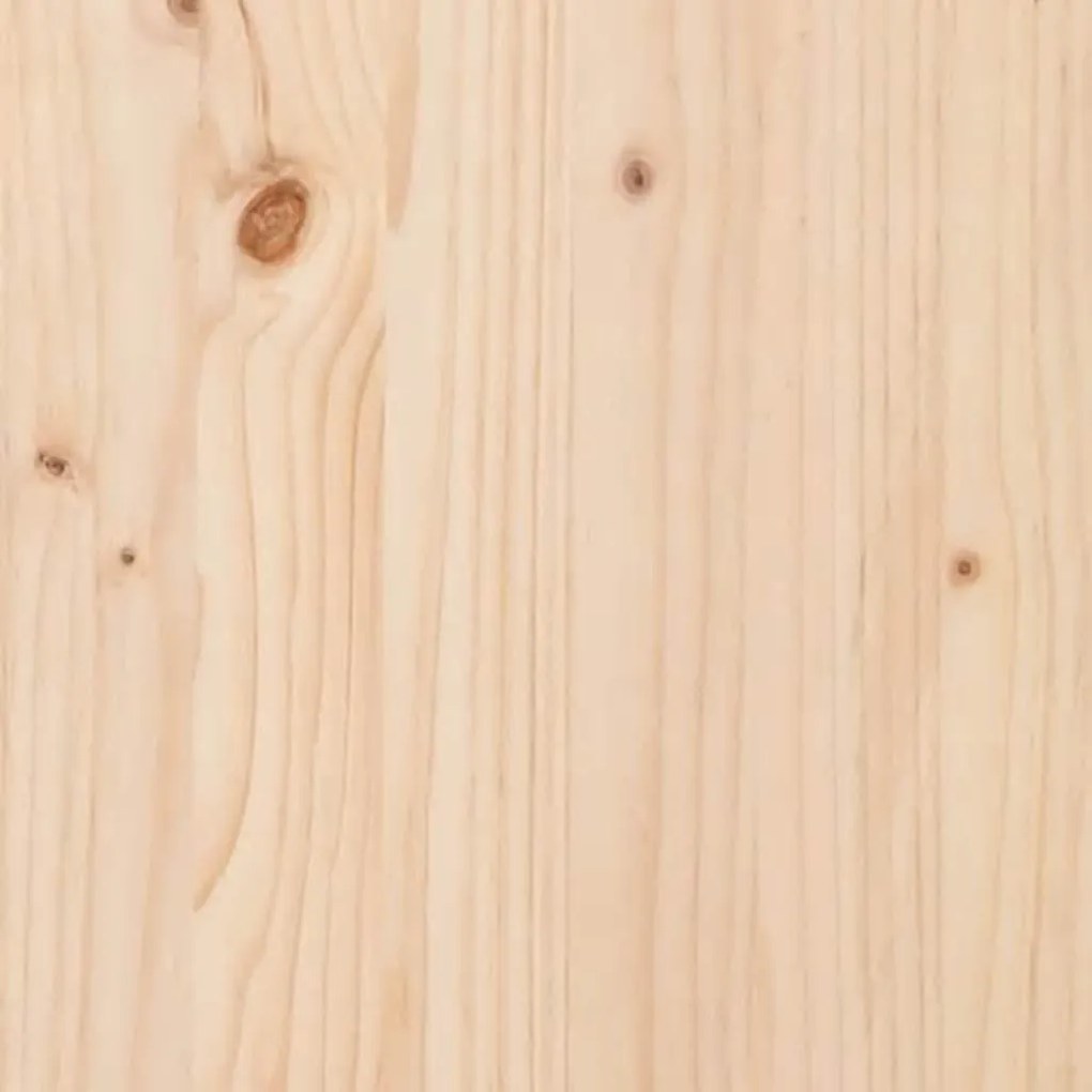 tömör fenyőfa téglalap alakú asztallap 100 x 50 x 2,5 cm