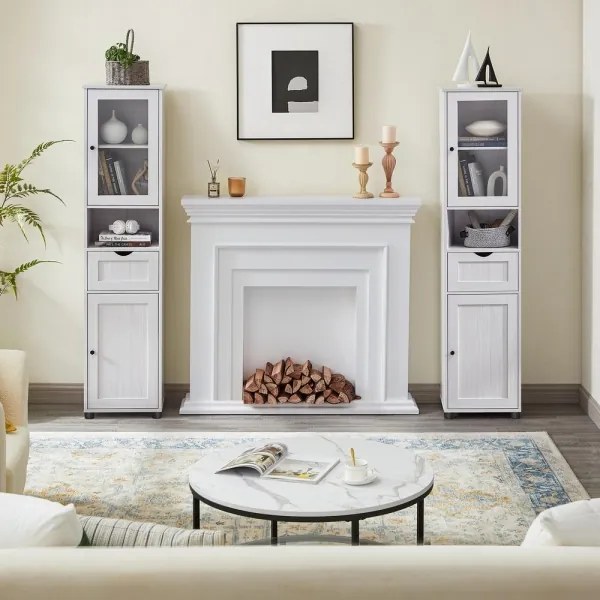 LEXI fehér szekrény