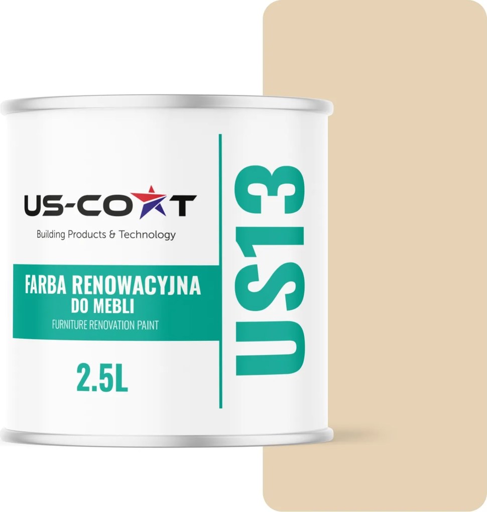 Konyhabútor Festék Szekrény Frontok Krém Bézs RAL1015 Matt 2,5L