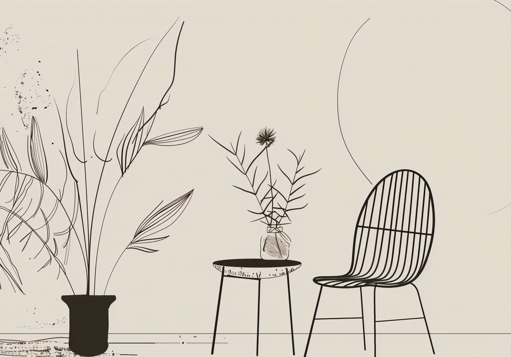 Poszter 100x70cm Kültéri belső tér