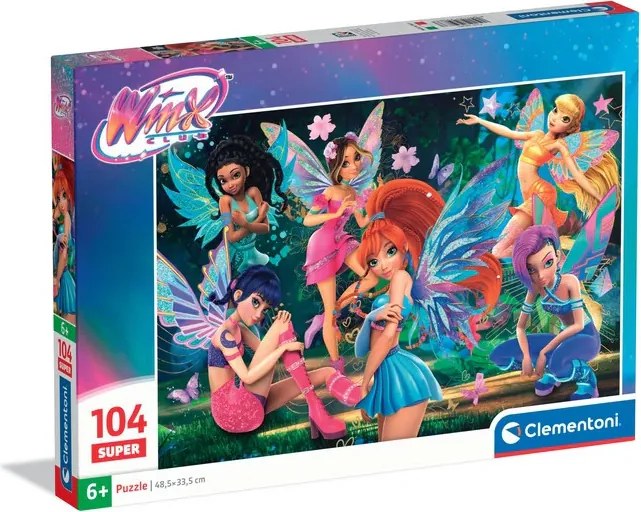 Winx Club Mystical 104 db-os Super puzzle Clementoni
