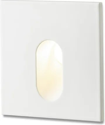 RENDL MEMPHIS SQ a falba süllyesztett fehér 230V LED 3W 60° 3000K