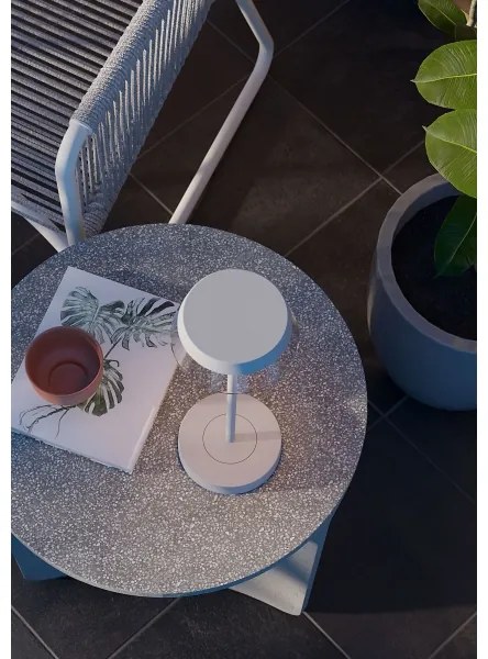 Redo 90306 - LED Dimmelhető asztali lámpa ILUNA LED/2,5W/5V 3000 mAh IP65 fehér