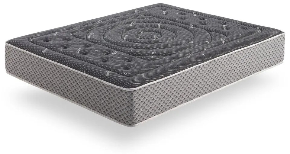 Közepes keménységű-extra kemény kétoldalas hab matrac 140x200 cm Premium Black Multizone – Moonia