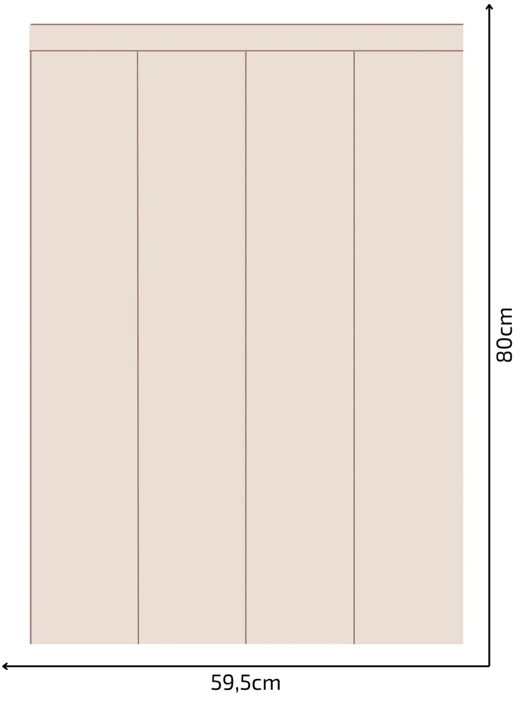 PIPPER. Textil öntapadó tapéta - Egy téglalap - Barna színű Méret: 100cm, Szín: Sötét