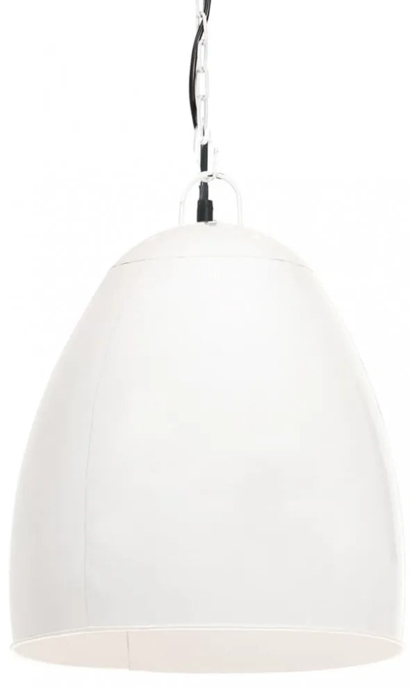 kerek fehér ipari függőlámpa 25 W 42 cm E27