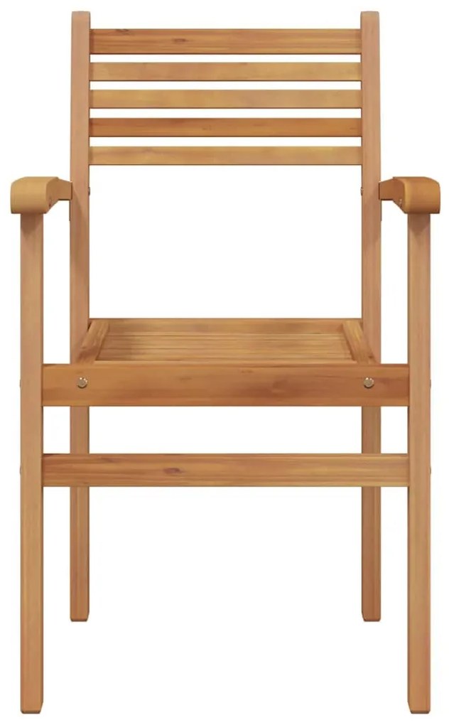 Kerti összecsukható székek 4 pcs Barna 55.5 x 55.5 x 90 cm