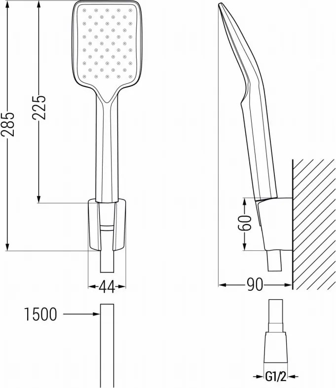Mexen R-62 pontzuhany készlet, fehér - 785625052-20