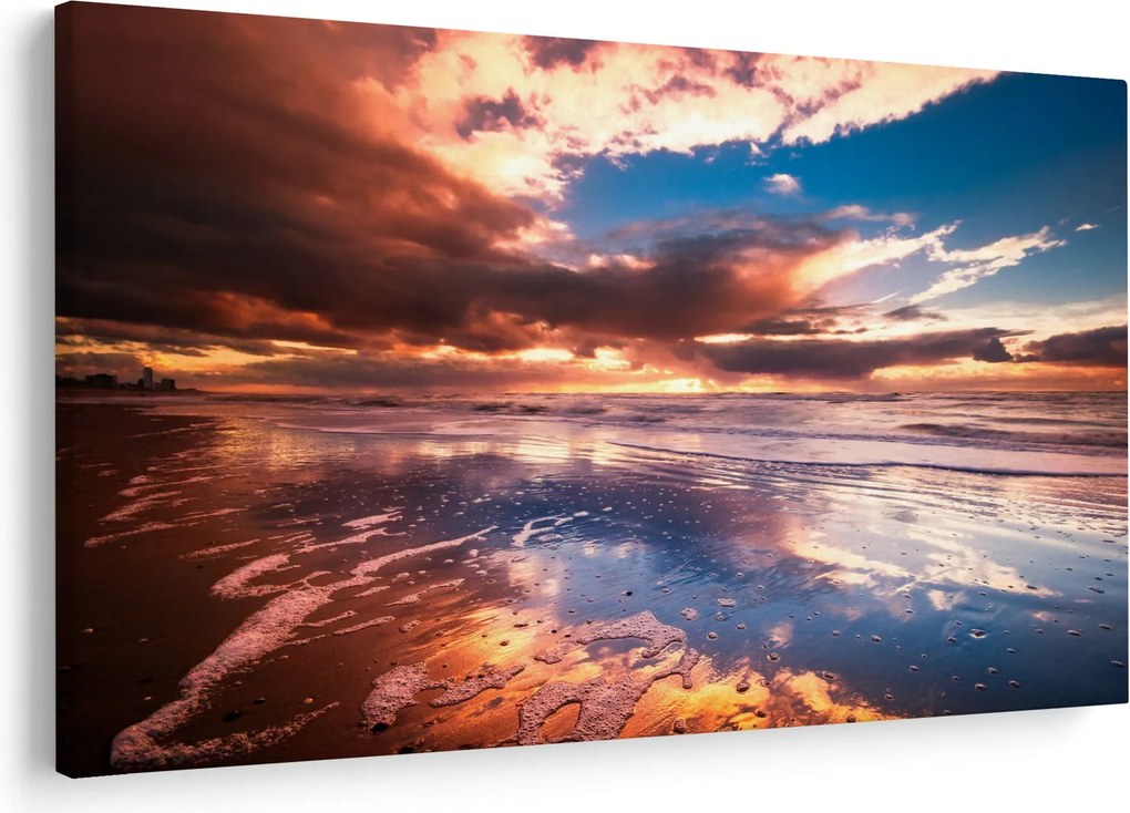 Kép - Esti strand (90x60 cm)