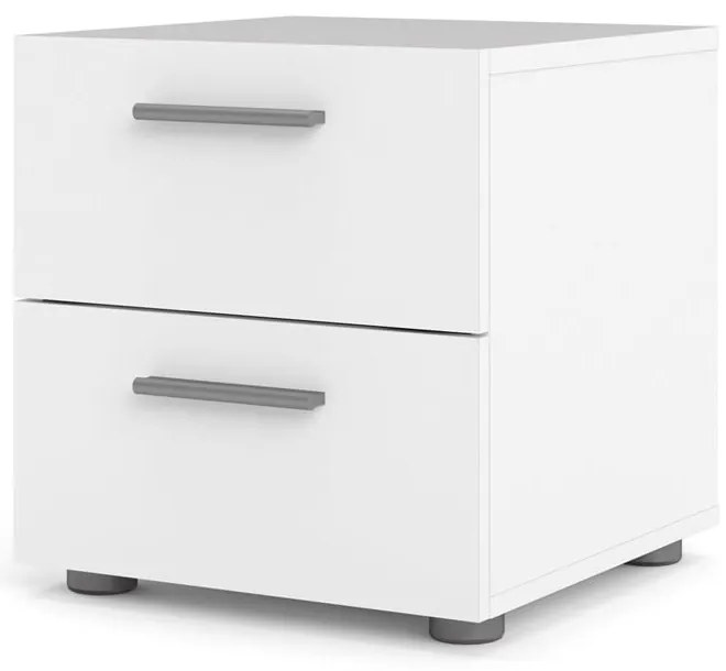 Fehér éjjeliszekrény Pepe - Tvilum