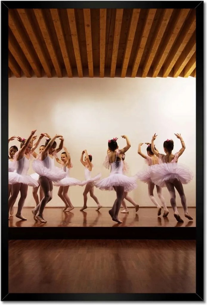 Poszterek keretben 40x60 Balett balerina tánc