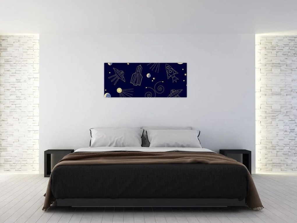 Kép - Univerzum (120x50 cm)