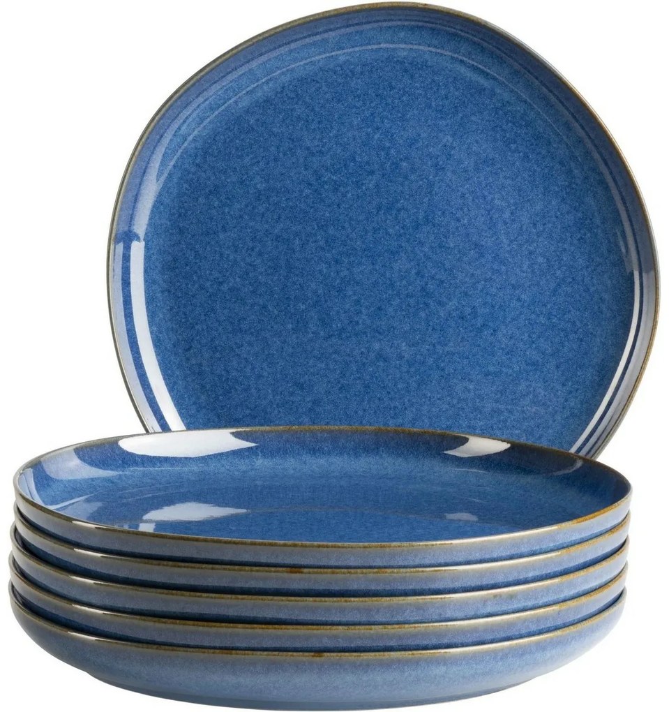 Mäser Cordelia Royal Blue sekély tányérkészlet, 27cm, 6 db