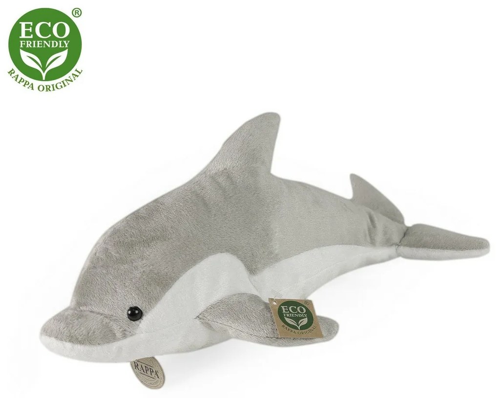 Rappa Plüss delfin, 38 cm ECO-FRIENDLY