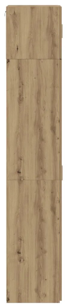 Tárolószekrény Kézműves tölgy 70x42.5x225 cm Mérnöki fa
