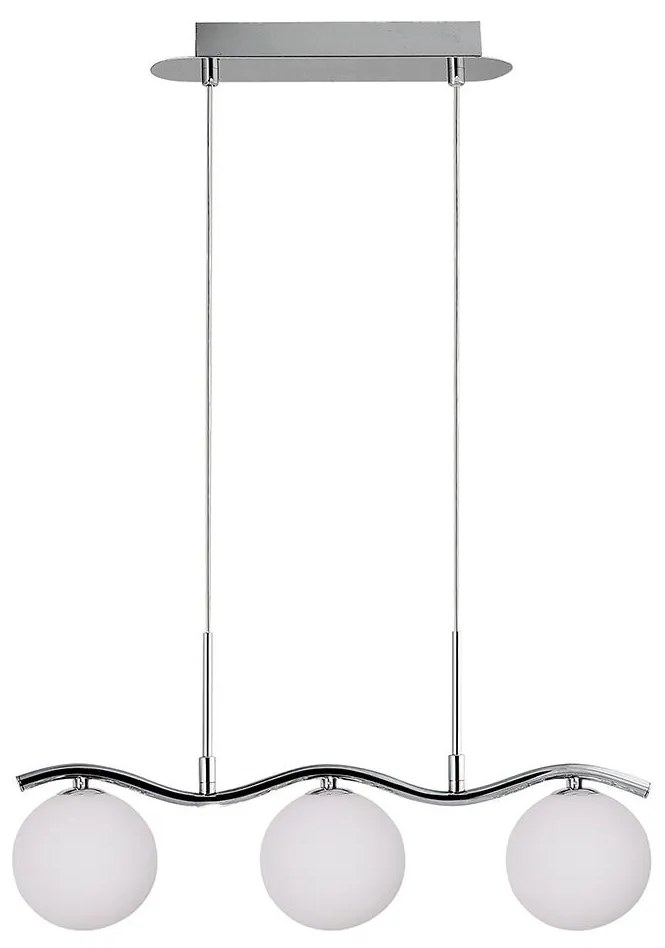 Csillár zsinóron RAMON 3xG9/40W/230V fényes króm