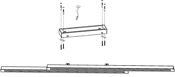 Eglo 99412 - LED RGB dimmelhető mennyezeti lámpa SALITERAS-C 2x10W/230V