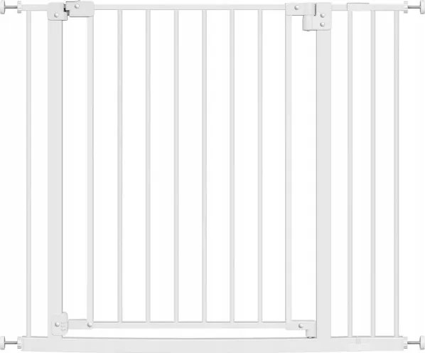 Lépcsőkapu Woltu 75 – 87 cm fehér, kétoldalas, önzáró