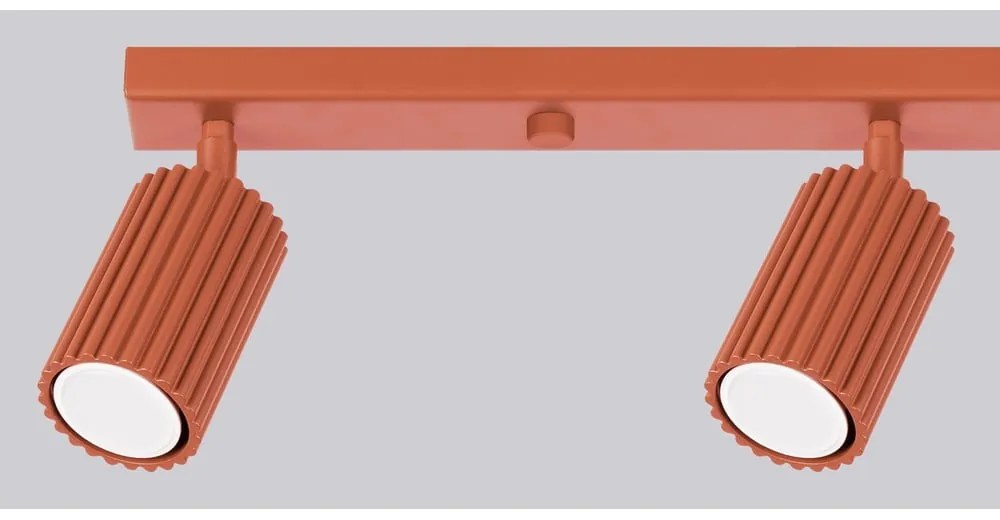 Téglavörös spotlámpa 6,5x81 cm Gleam – Sollux
