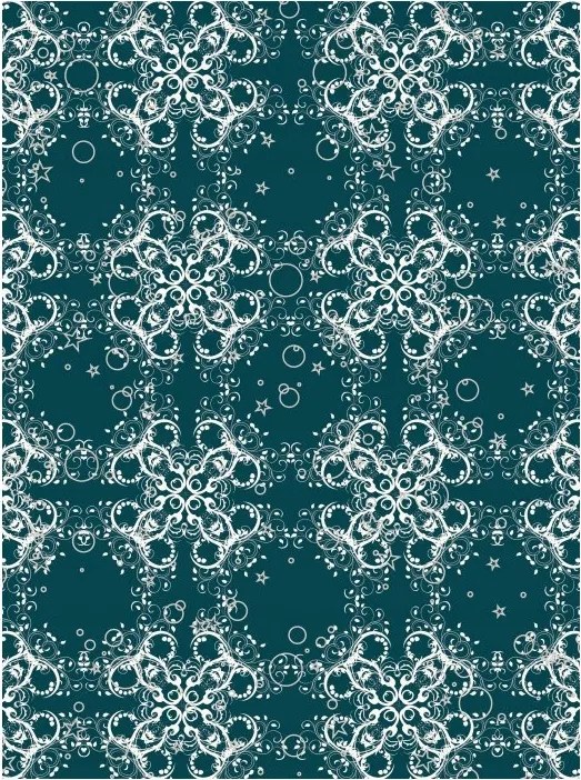 Flizelin fotótapéta Türkiz virágok vonalak csillagok 184x254 +ragasztó