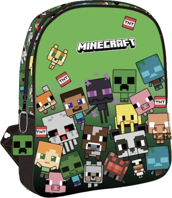 Minecraft Characters 3D hátizsák, táska 30 cm