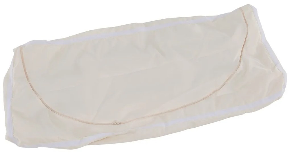 Kerti tárolódoboz/pad, fekete/természetes/krém,BEMUS