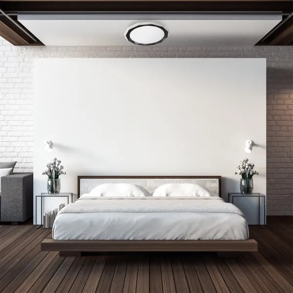 OSCAR LED 45W állítható mennyezeti lámpa 3000-6000K fekete + DO