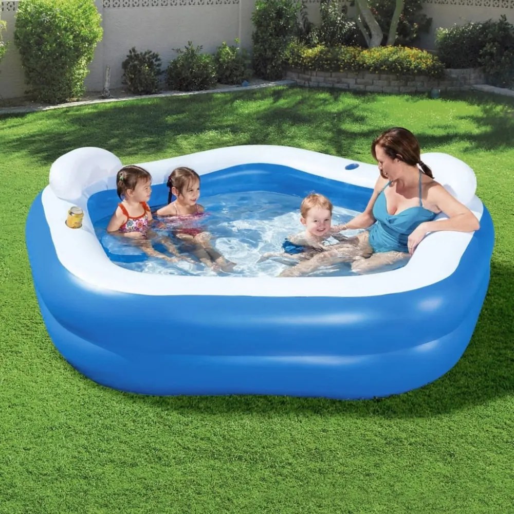 Bestway Family Fun társalgómedence 213 x 206 x 69 cm