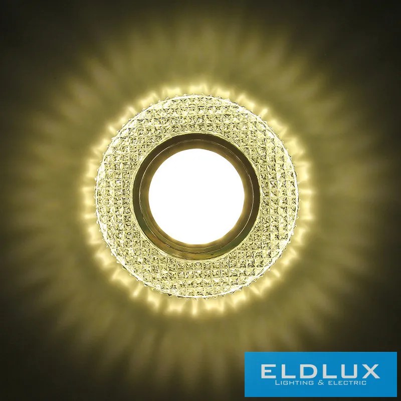 ELDLUX LUXOR süllyesztett lámpatest LED 3W NW GU10 króm