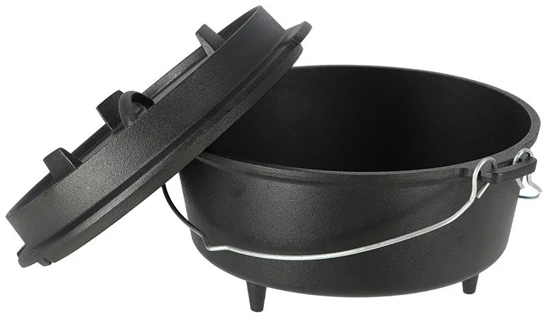 Öntöttvas holland sütő, 6,5 literes