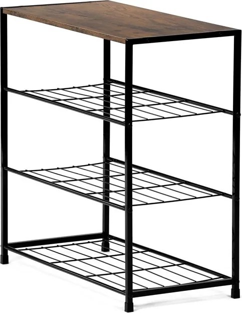 Cipőtartó természetes fa színben GD-414 OLW