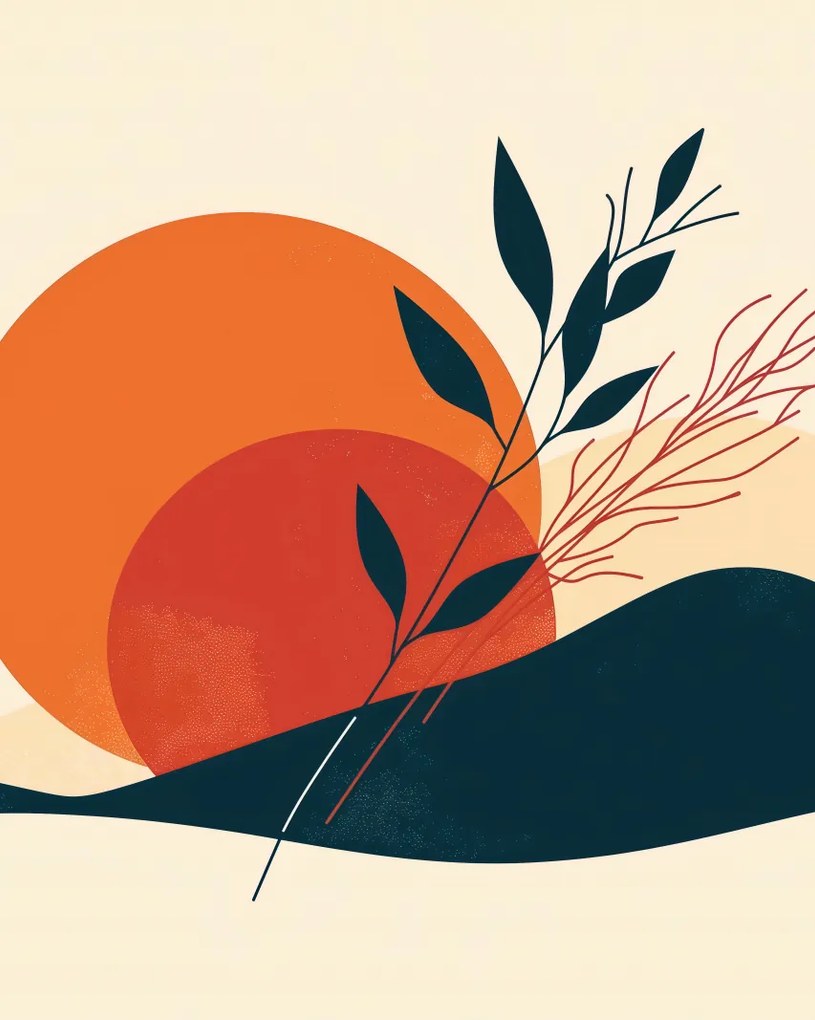 Poszter 40x50cm Alkonyat a csendben