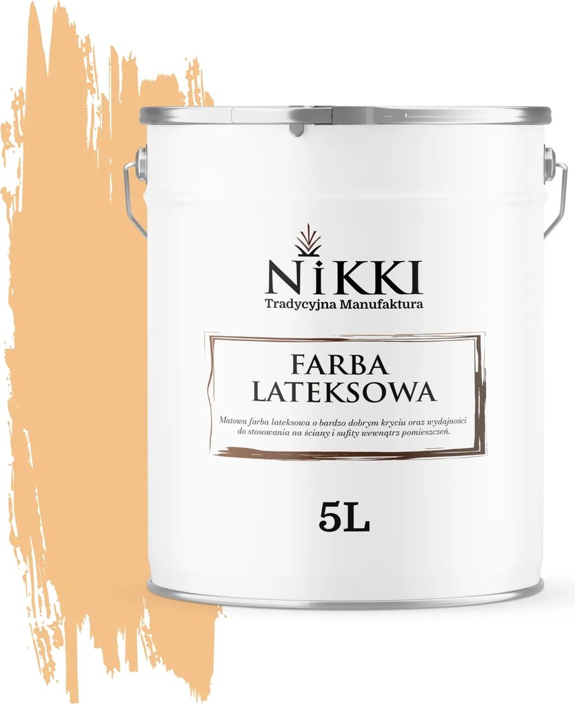 Latex Falfesték Narancssárga Színű Világos H5961 5L Matt Falfesték