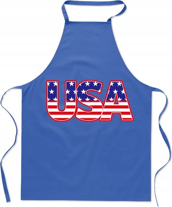 Konyhai kötény Usa nyomtatás Konyhai kötény Nagy felirat Ajándék