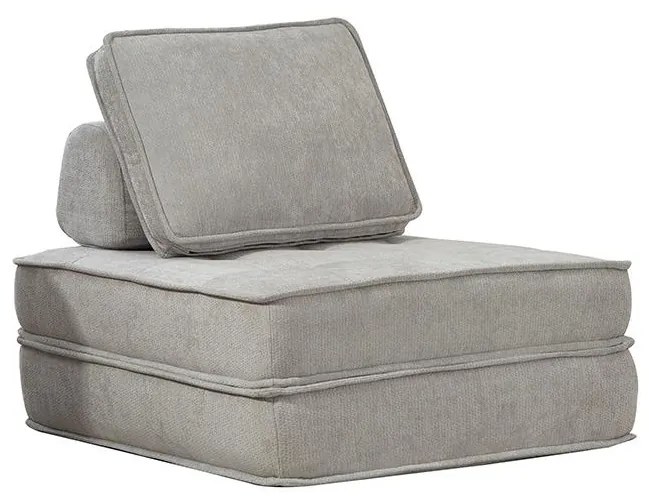 CALMERO kinyitható, multifunkciós kanapé – világosszürke