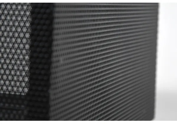 Hordozható fa tűzrakóhely rostéllyal fekete