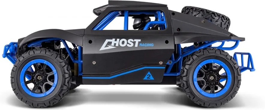 4 kerék meghajtású Off-road távirányítós autó, 1:18, fekete