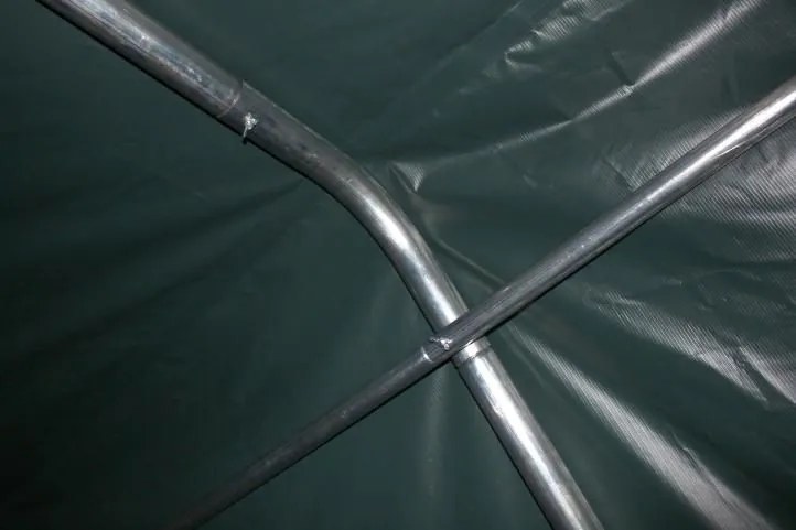 Kerti és gazdasági sátor 3,3×6 m PVC 550 g/m² zöld