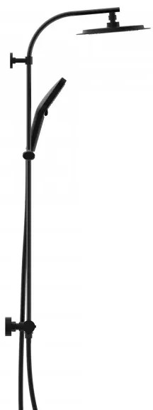 Schütte 60076 - MADURA FRESH termosztátos zuhanyszett, fekete