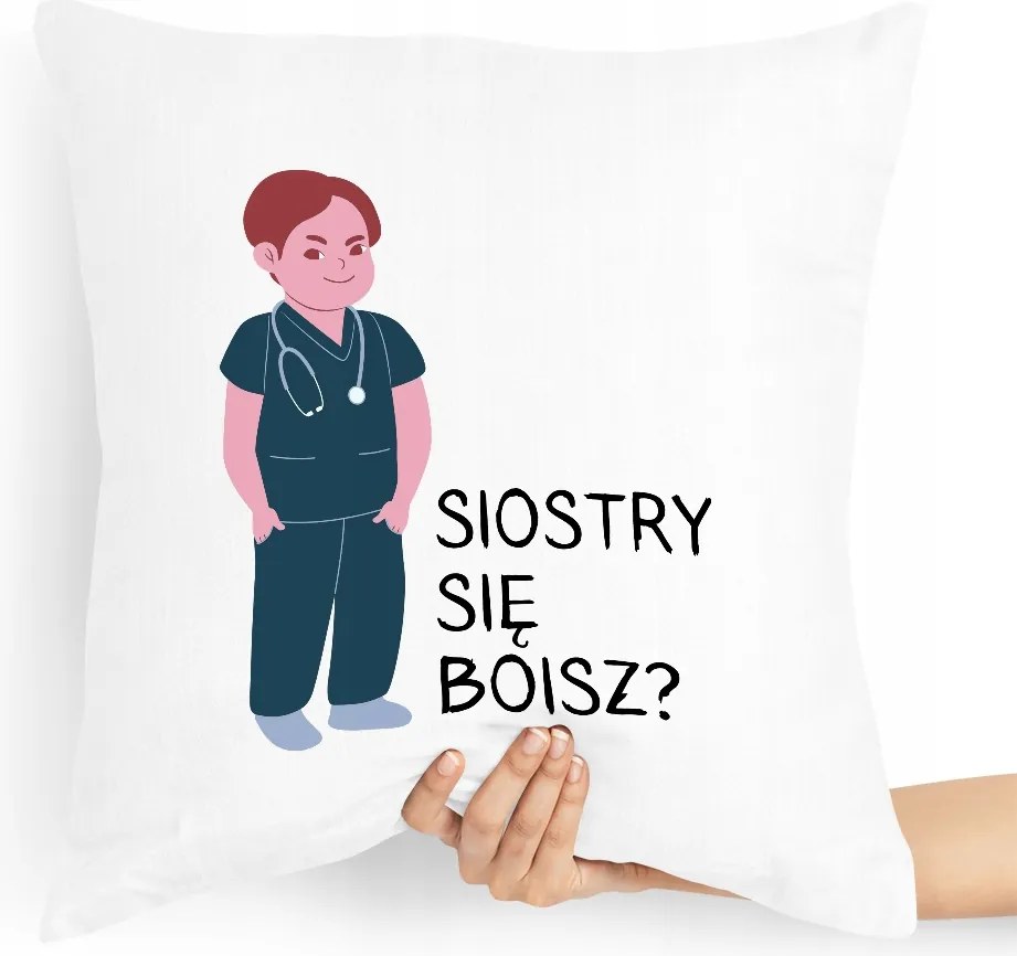 Nővér Ápolónői Párna Félsz? fényképes nyomattal