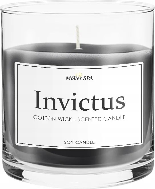 Möller Spa Invictus Szója Természetes Gyertya Parfüm Illattal