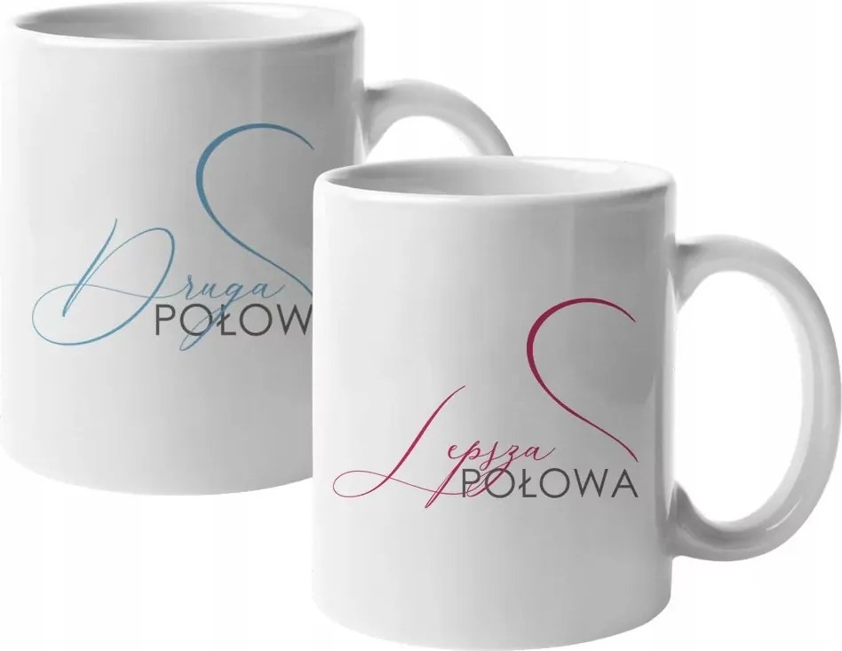 2 db-os bögre pároknak esküvői ajándék szett