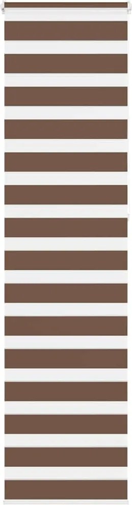 vidaXL zebrafüggönnyel barna szövetszélesség 60,9 cm poliészter