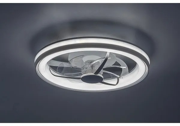 Rabalux 71335-LED Dimmelhető mennyezeti lámpa ventilátorral FANRICIUS 40W/230V 3000/4000/6000K + távirányító