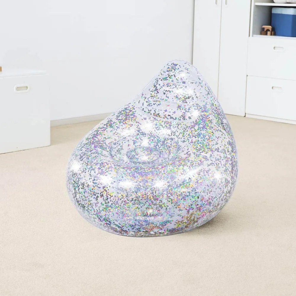 Bestway GLITTER DREAM™ FELFÚJHATÓ SZÉK 3+ GYEREKEKNEK 72 x 72 x 64 cm