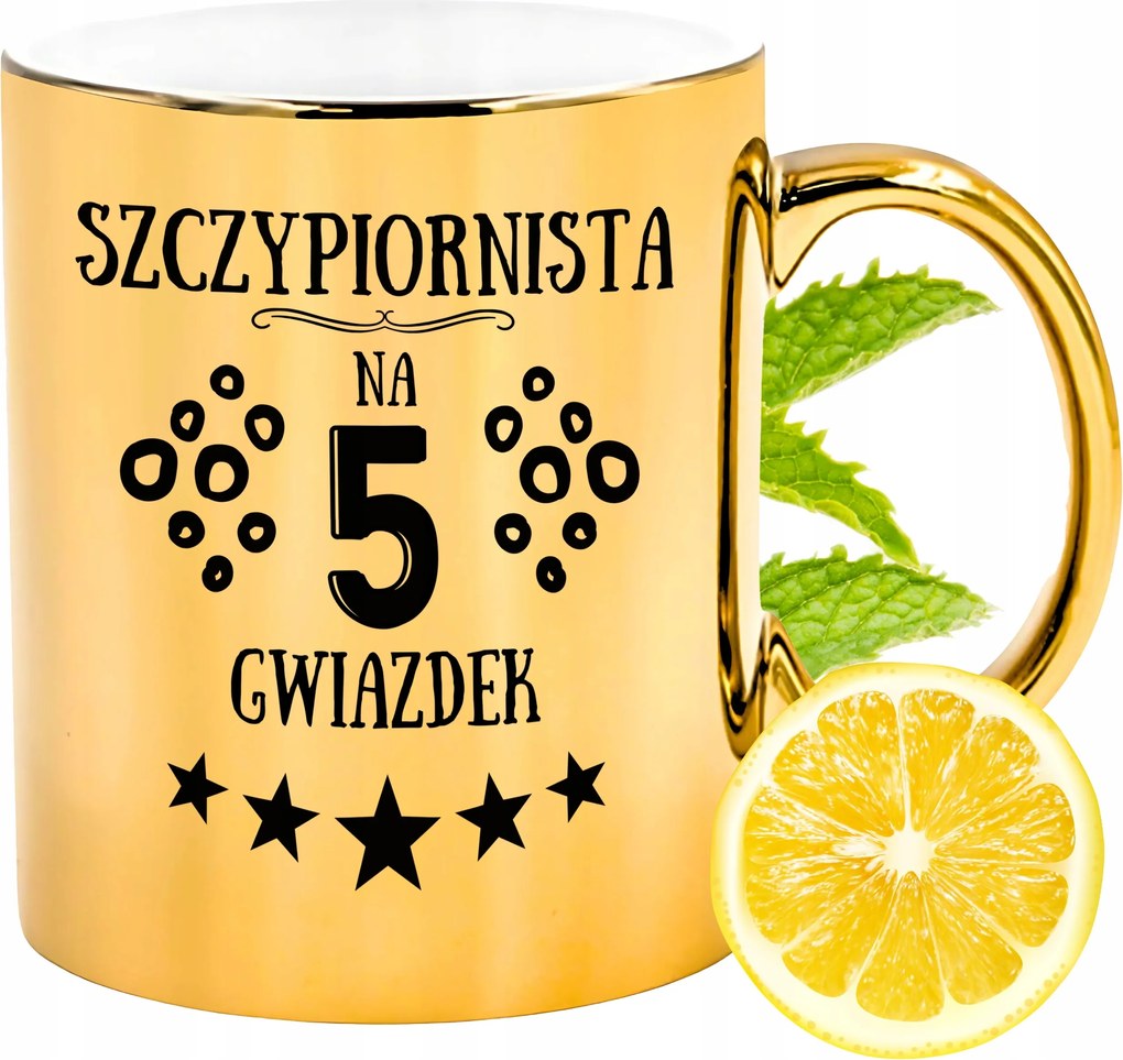 Arany Csillogó Bögre Csípős Ajándék Nyomtatott Fotóval